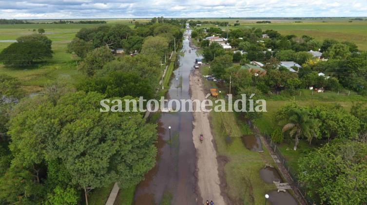 La situación sigue siendo crítica en varias localidades del norte santafesino. (Gobierno de Santa Fe)