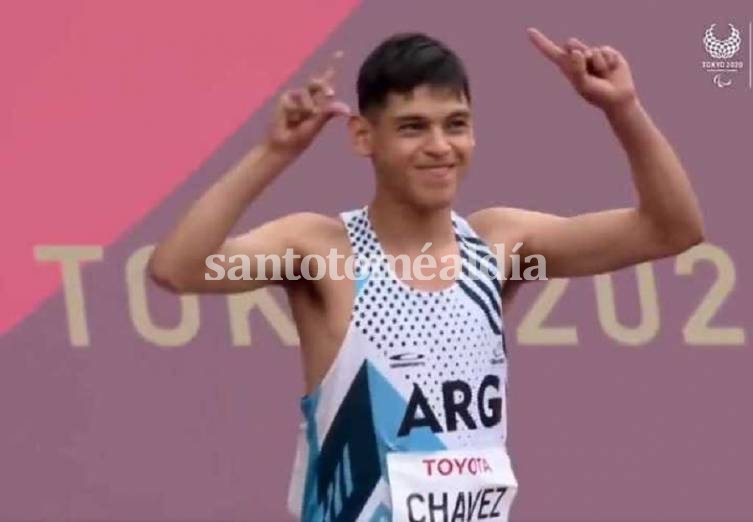 Alexis Chávez se quedó con el bronce en los 100 metros