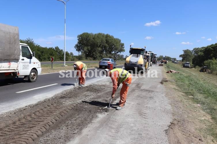 La provincia realizará mejoras en la calzada de la autopista Rosario - Santa Fe