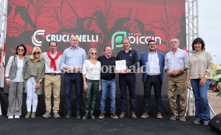 Perotti visitó este miércoles la muestra agrícola Agroactiva 2023
