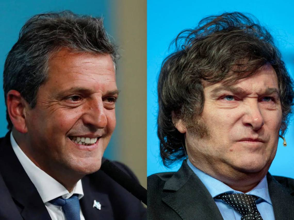 Entre Massa y Milei se definirá el próximo presidente de la Argentina. (Foto: STD)
