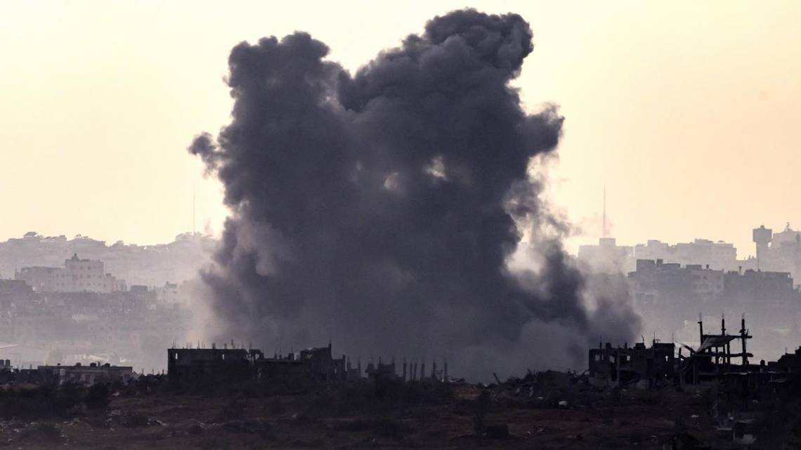 La Franja de Gaza, uno de los grandes temas que atravesaron la cumbre. (Foto: AFP)