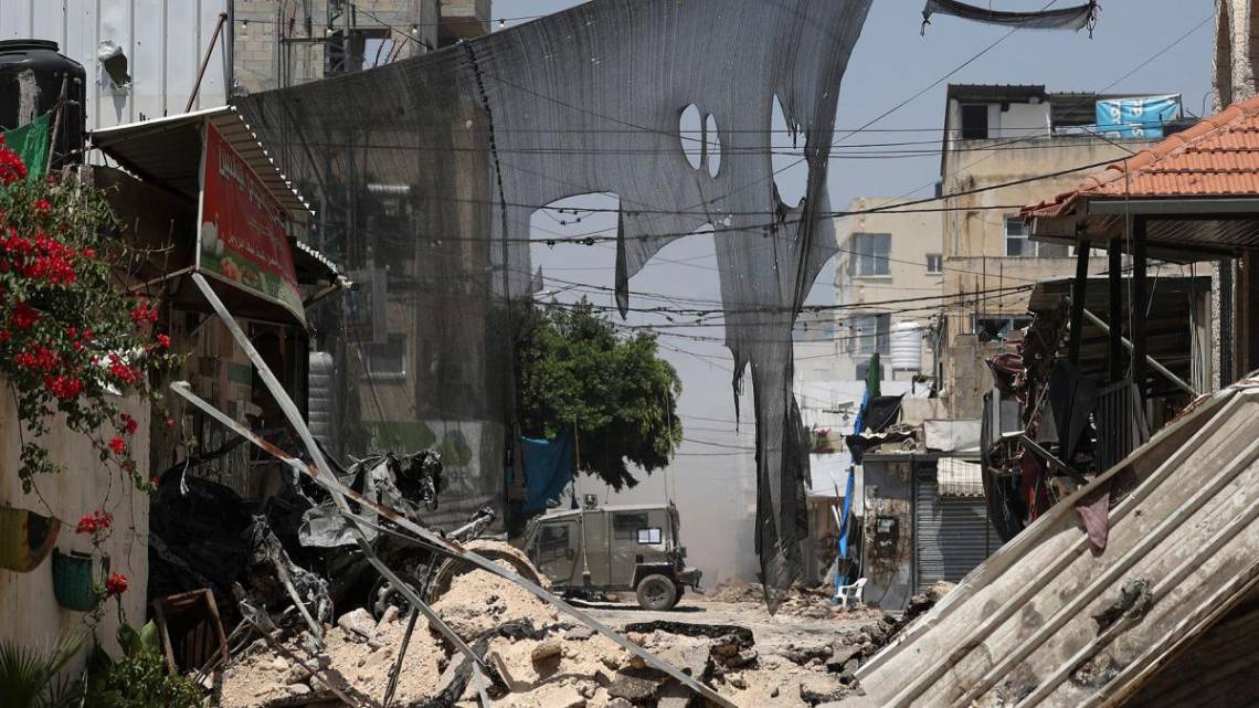 Seis muertos por un ataque aéreo israelí en Cisjordania ocupada