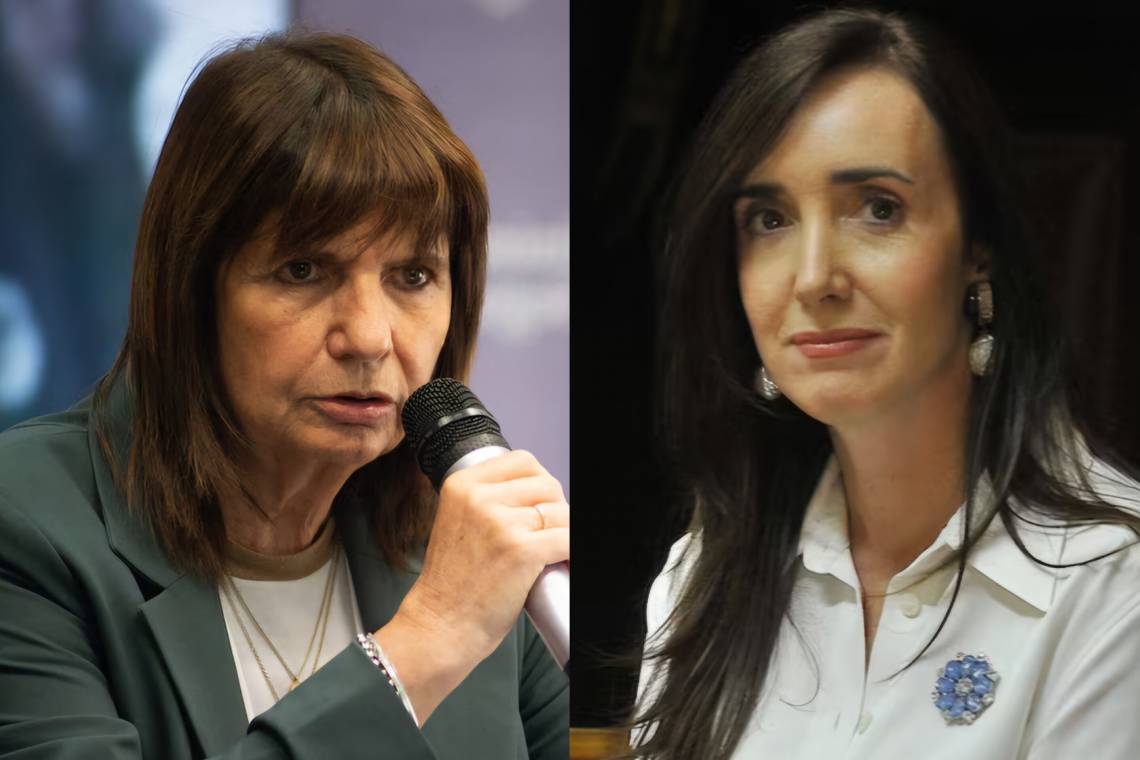 Bullrich acusó a Villarruel de “ser cómplice del kirchnerismo” y la vicepresidenta le respondió con dureza