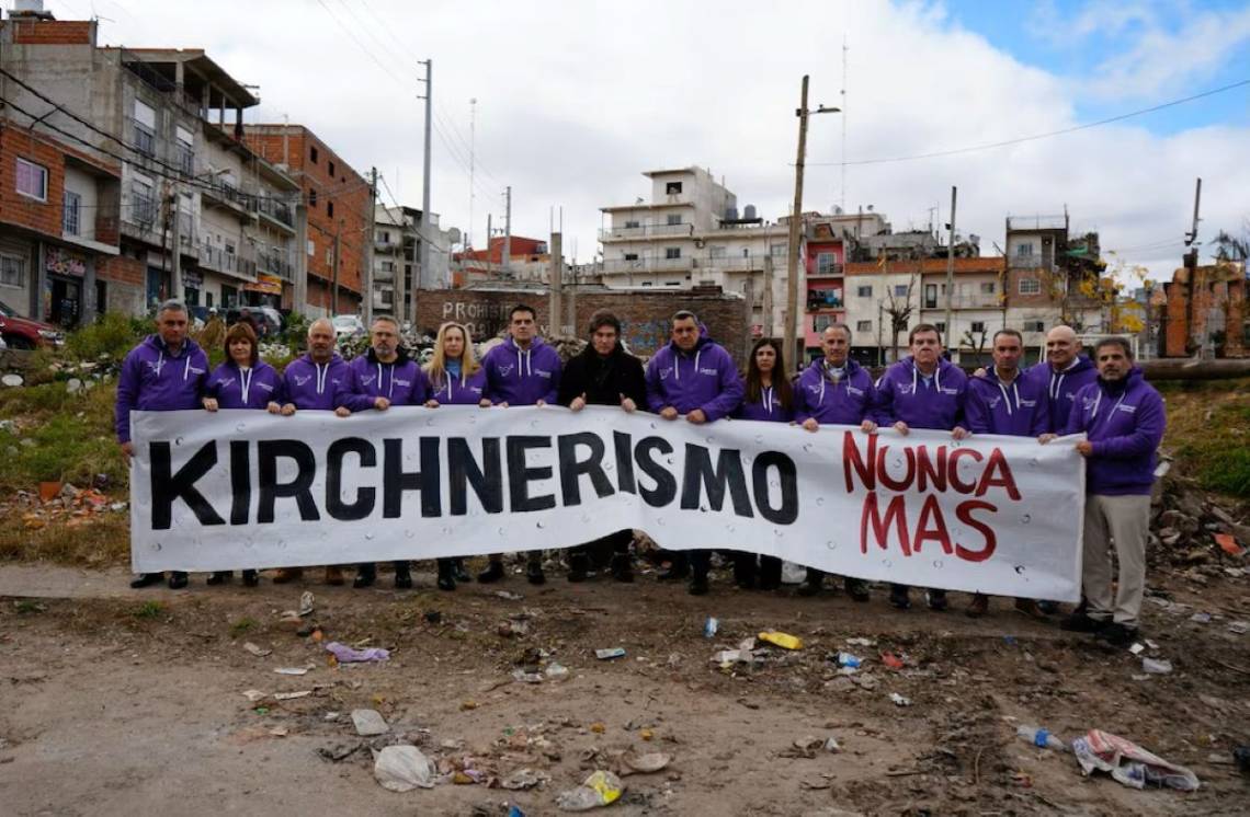 Javier Milei lanzó la campaña en La Matanza con sus ocho candidatos