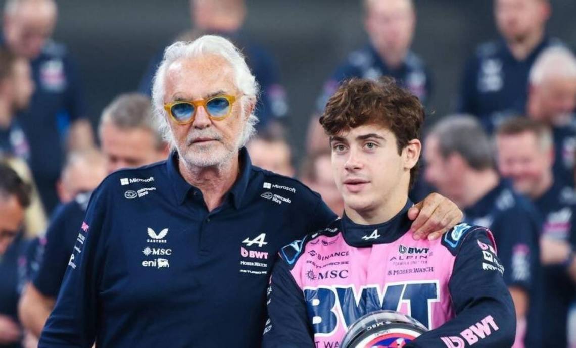Briatore elogió a Colapinto y lo definió como “el piloto ideal” para Alpine