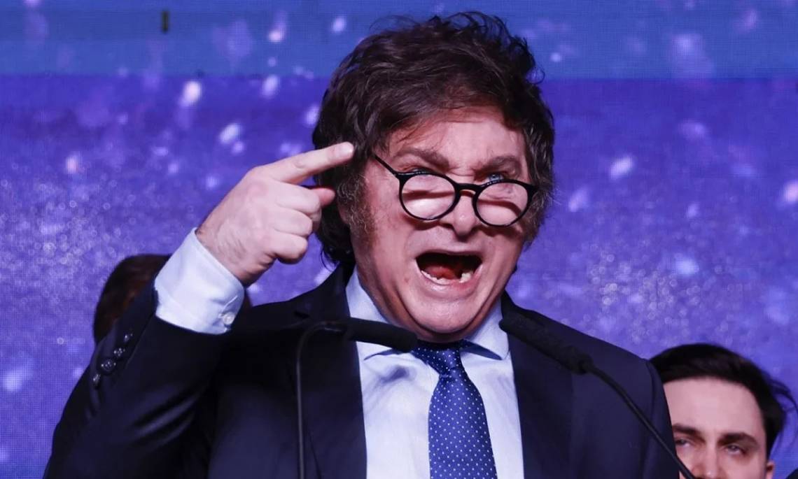 Duras críticas de Milei a los medios en la Expo EFI: “Nunca vi tantas barbaridades”