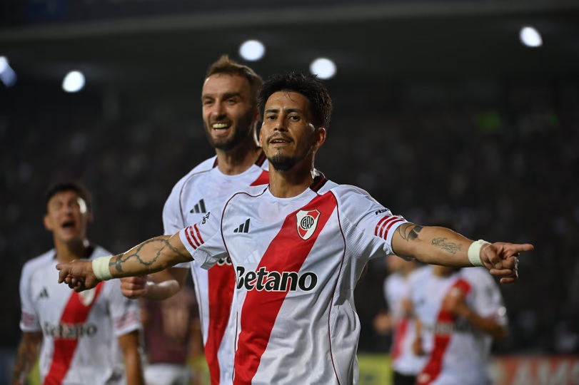 Copa Sudamericana: River ganó sobre la hora en Venezuela y quedó a un paso de los octavos