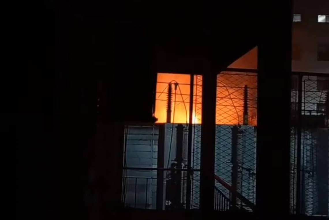 Un incendio en una subestación de Edesur dejó a 100.000 usuarios sin luz en CABA