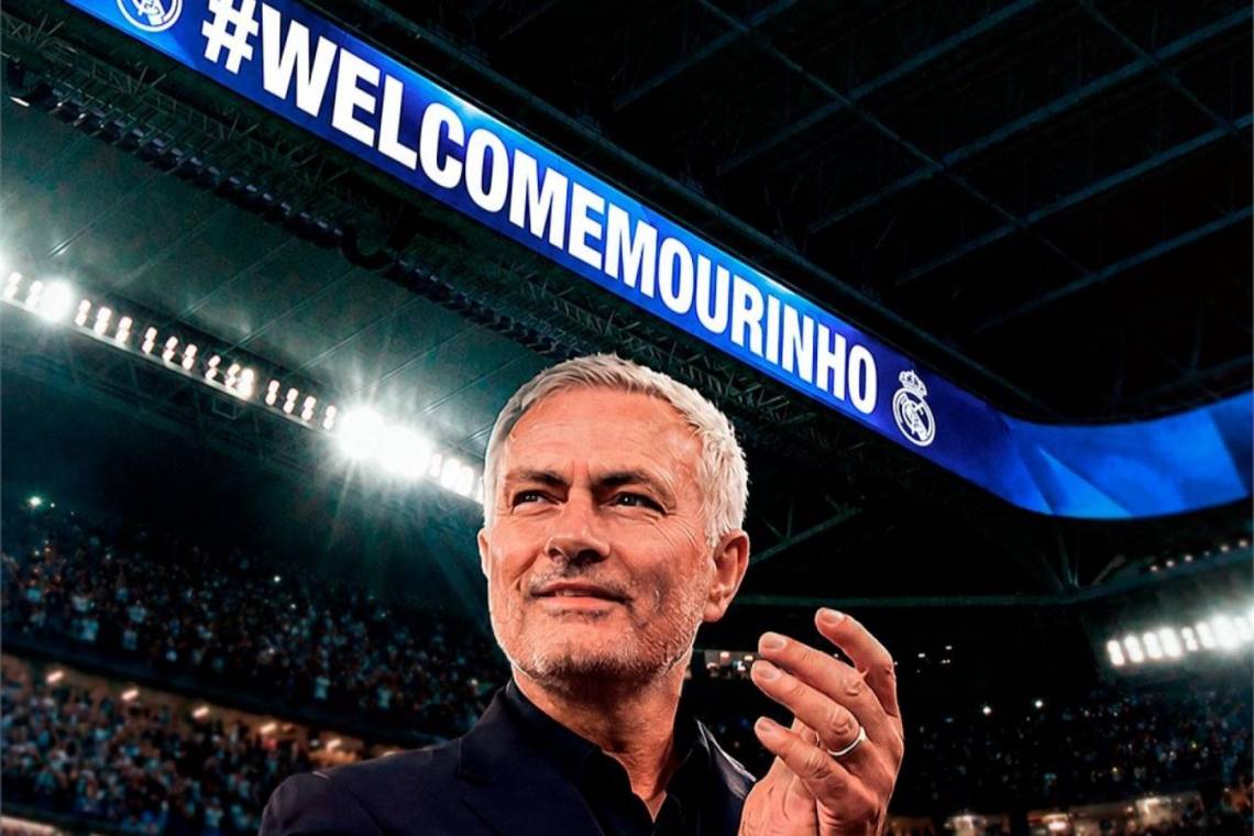Mourinho vuelve al Real Madrid: firmó por tres temporadas