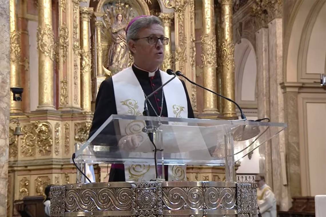 El Arzobispo de Buenos Aires citó a Messi y pidió unidad, durante el Tedeum por el Día de la Independencia