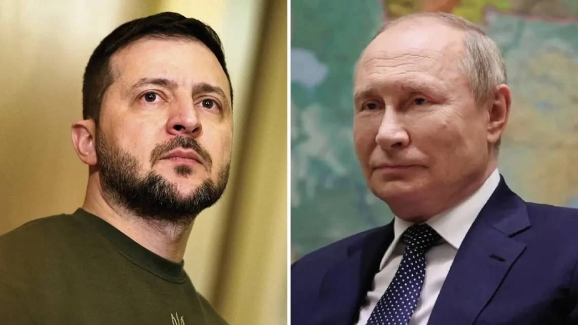 Zelenski rechazó la tregua de Putin y exige 30 días de alto el fuego