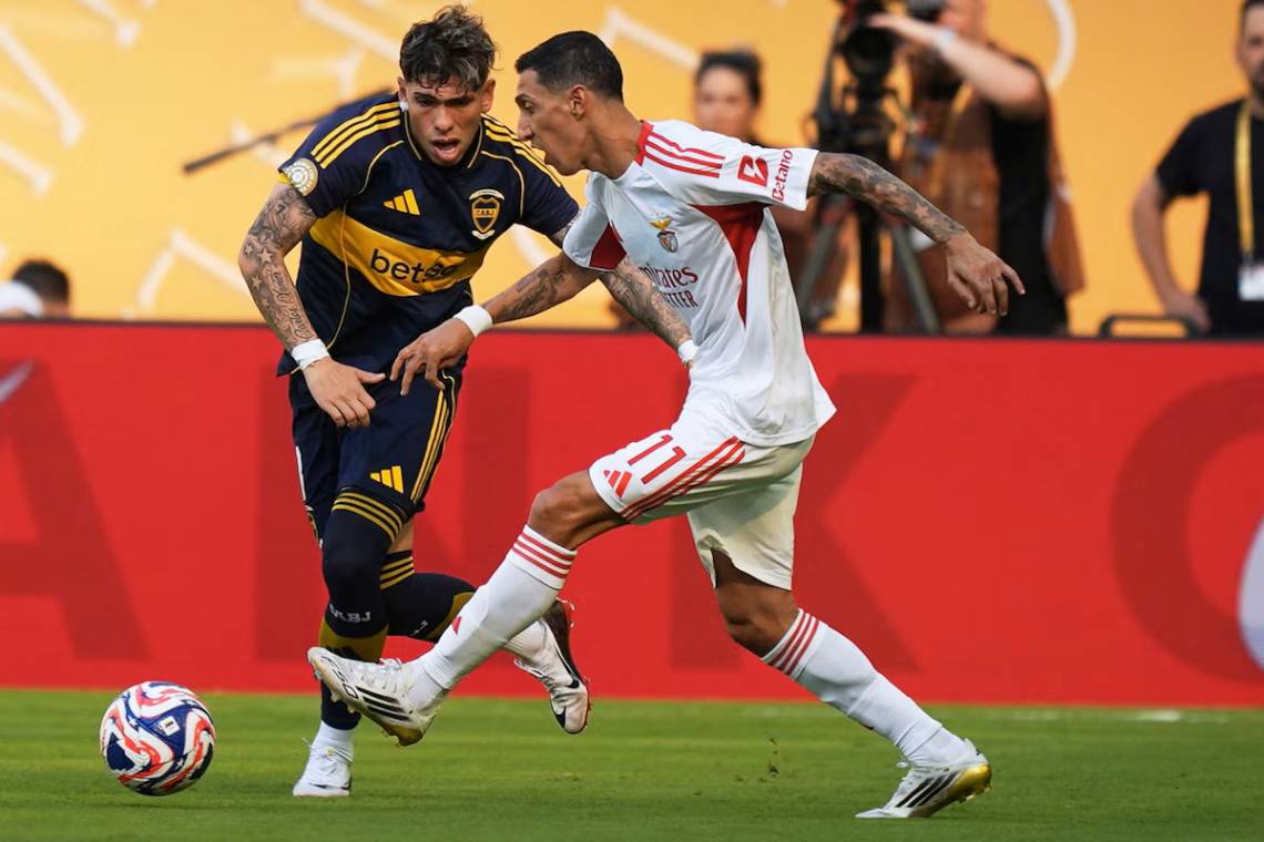 Mundial de Clubes: Boca lo ganaba 2-0 pero Benfica igualó en Miami