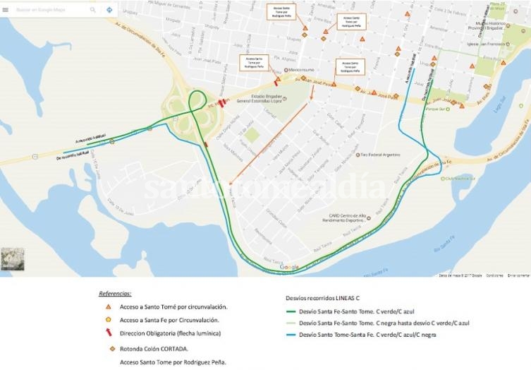 Por una obra vial, desde el 1º de junio se cortará el acceso a Santa Fe por Avenida JJ. Paso