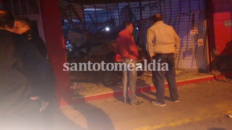 Quedó detenido uno de los protagonistas del choque a la armería