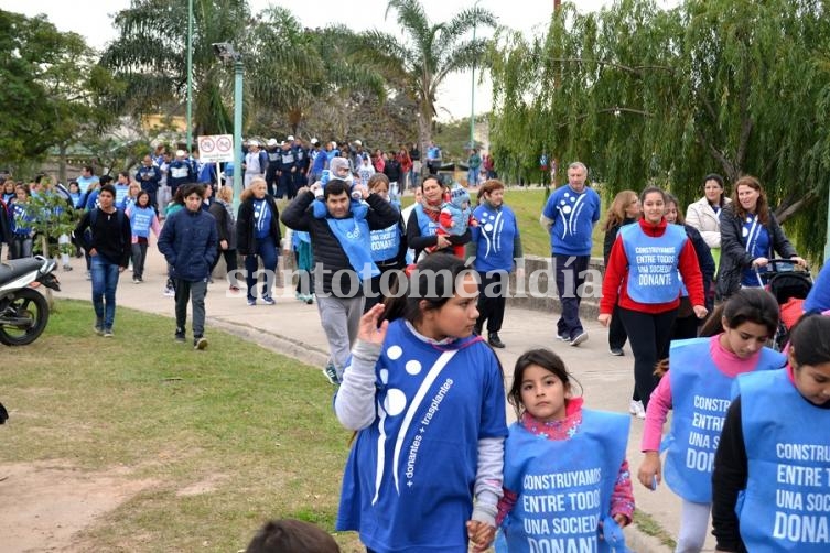 La ciudad celebró el Día de la Donación de Órganos
