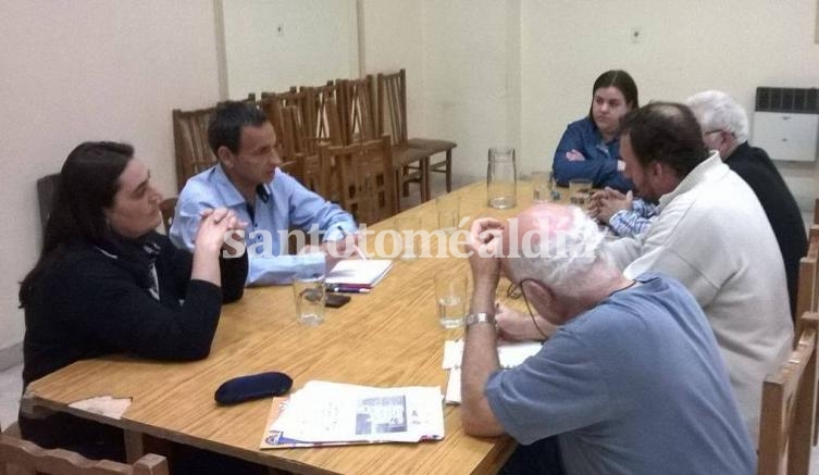 María Claudia Bonello se reunió con autoridades del Centro Comercial