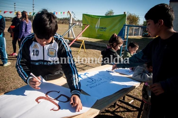 Sauce Viejo festeja el día del niño