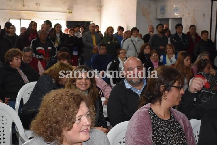Solano y Chena participaron de la licitación de obras para tres barrios