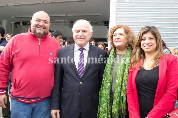 En nuestra ciudad, Lifschitz apoyó las candidaturas de Solano y Contigiani
