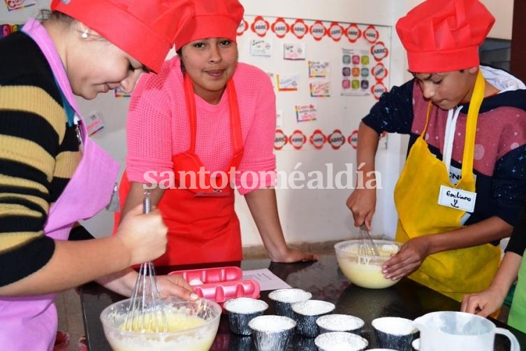 Comenzó un nuevo taller de cocina en barrio Las Vegas