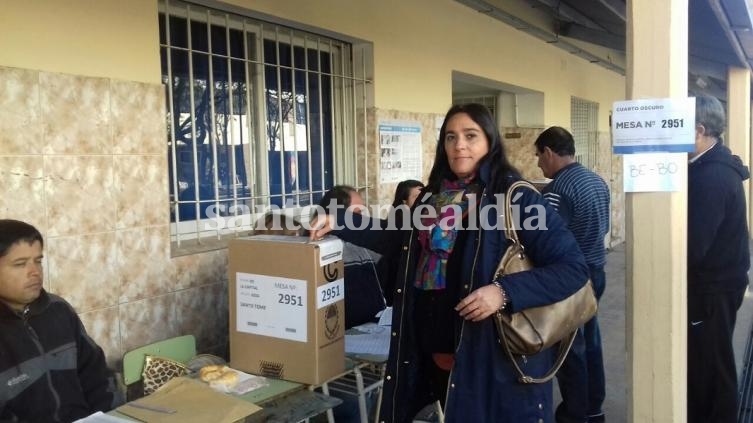 Votó Bonello: “Noto un ambiente cívico responsable y comprometido”