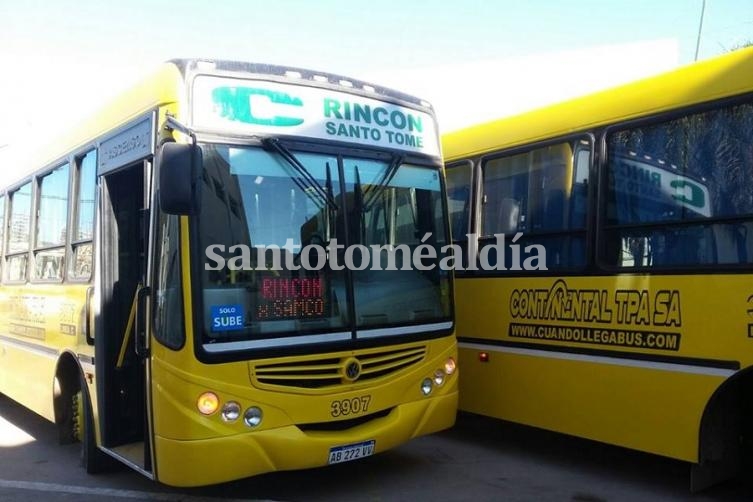 Las nuevas unidades que incorporó la línea C Verde. (Foto: Facebook STV Noticias)