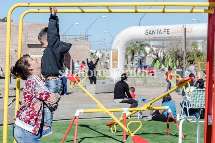Santa Fe: Inauguraron la nueva plaza Los Cipreses