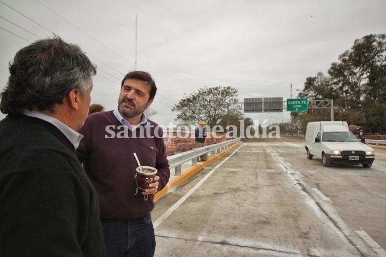 Se normalizó el acceso al puente por la avenida Irigoyen