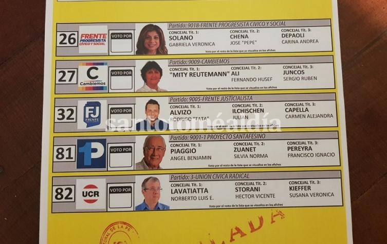 Elecciones Generales: cinco listas competirán por cuatro bancas en octubre