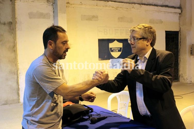 Lavatiatta encabezó una nueva entrega del Fondo de Asistencia Deportiva