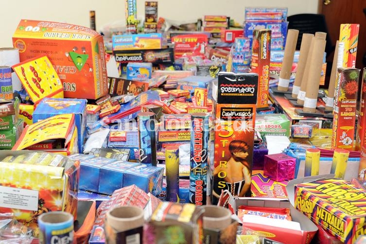 Fiestas de fin de año: En la ciudad rige la prohibición de pirotecnia