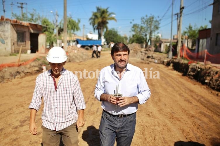Santa Fe: Avanza la pavimentación de calles del norte
