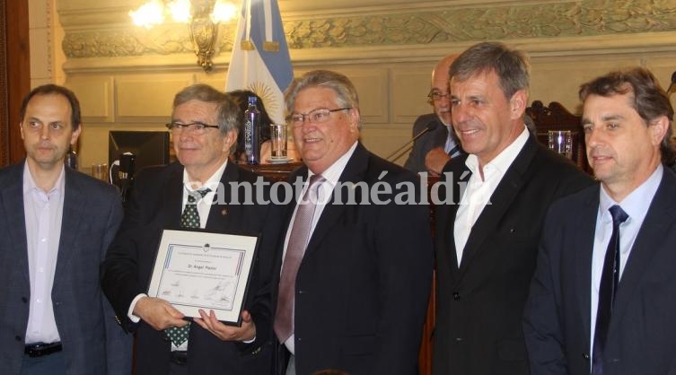 La Cámara de Senadores reconoció al equipo médico del Hospital Iturraspe