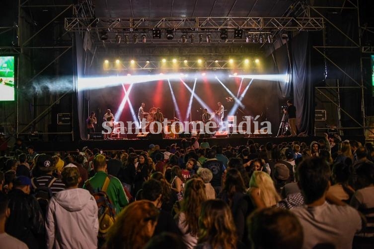 Gran concurrencia en la Estación Belgrano. (Foto: Municipalidad de Santa Fe)