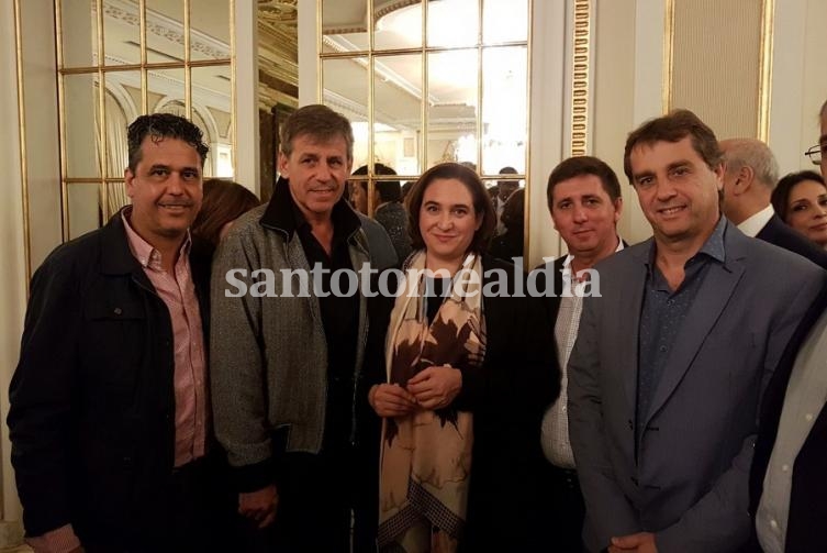 Jatón participó de un congreso internacional en Barcelona