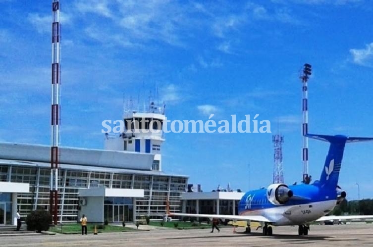 Hubo fallas y se postergó la inspección final del aeropuerto de Sauce Viejo