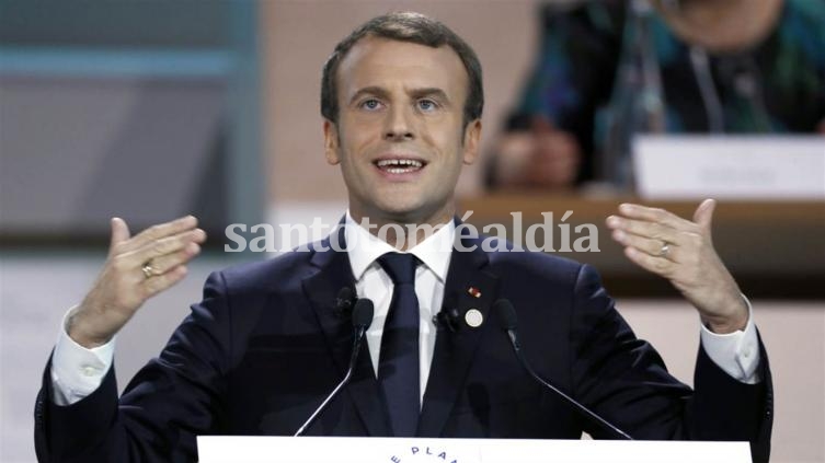 Macron busca consolidarse como líder global con una cumbre climática