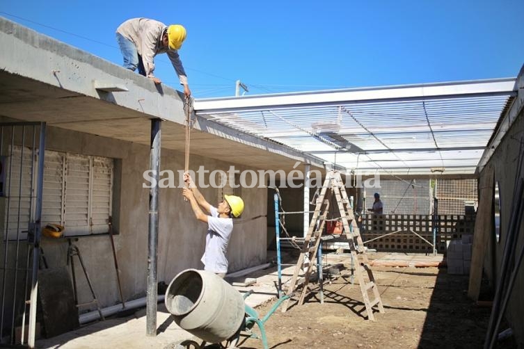 Las obras alcanzaron un avance del 65%. (Foto: Municipalidad de Santa Fe)