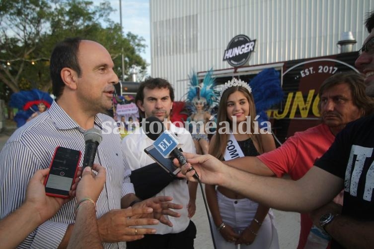 Los carnavales de San Agustín se presentaron en Santa Fe