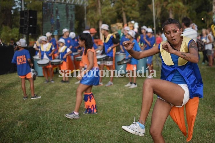 Tarde de carnaval en el Botánico. (Foto: Municipalidad de Santa Fe)
