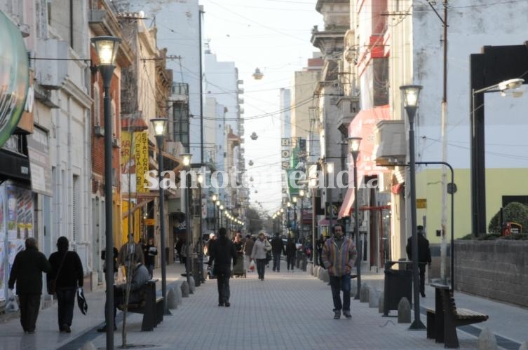 Santa Fe: Últimos días de trabajos en la peatonal San Martín