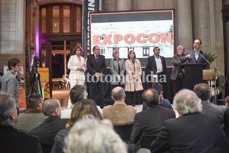 Corral encabezó la apertura de Expocon