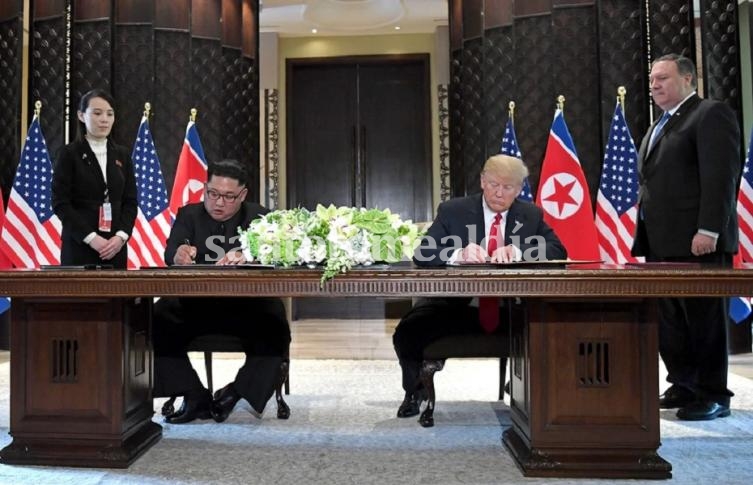 Histórico acuerdo entre Trump y Kim Jong-un