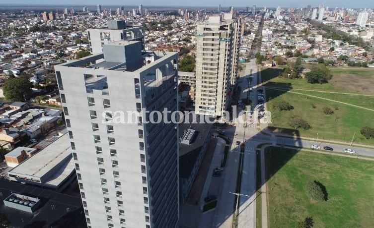 Santa Fe: Inauguraron obras complementarias en la torre Procrear