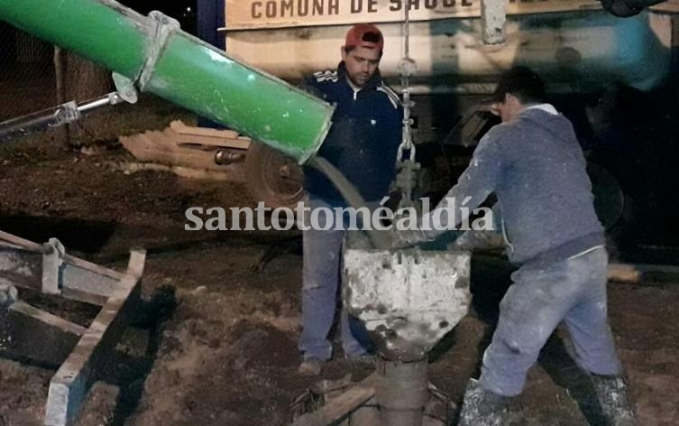 Sauce Viejo: Avanza la obra de extensión de la red de agua