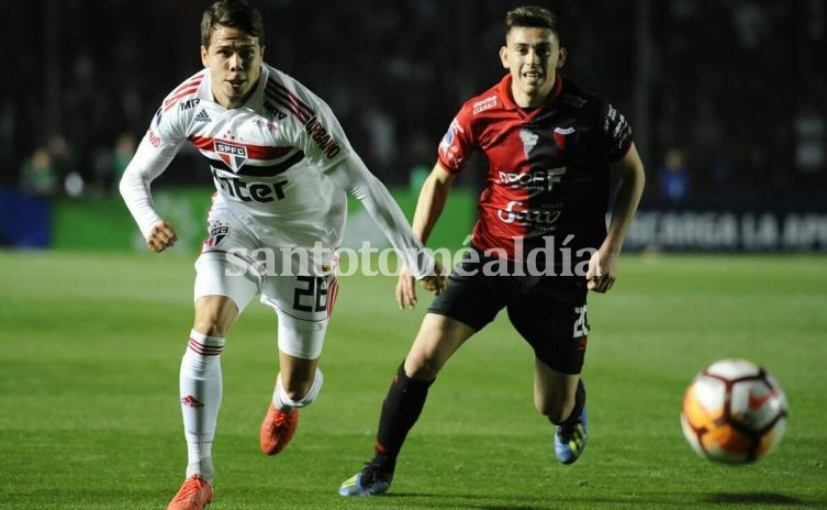 Colón eliminó al San Pablo y se metió en los octavos de final de la Copa Sudamericana. 