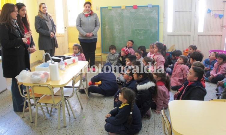 Actividades de prevención del Síndrome Urémico Hemolítico en las escuelas