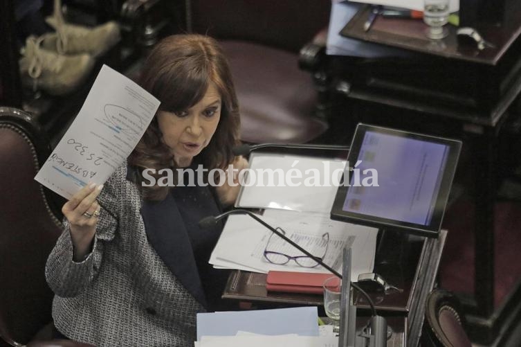 Cristina negó que haya 