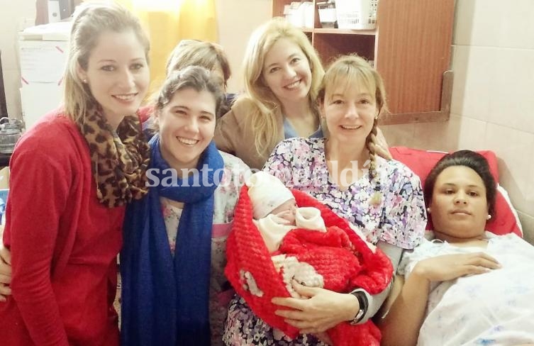 Nació una bebé en el Centro de Salud de Sauce Viejo